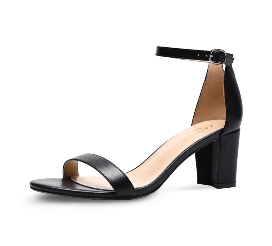 Hannah Block sandals mid heel