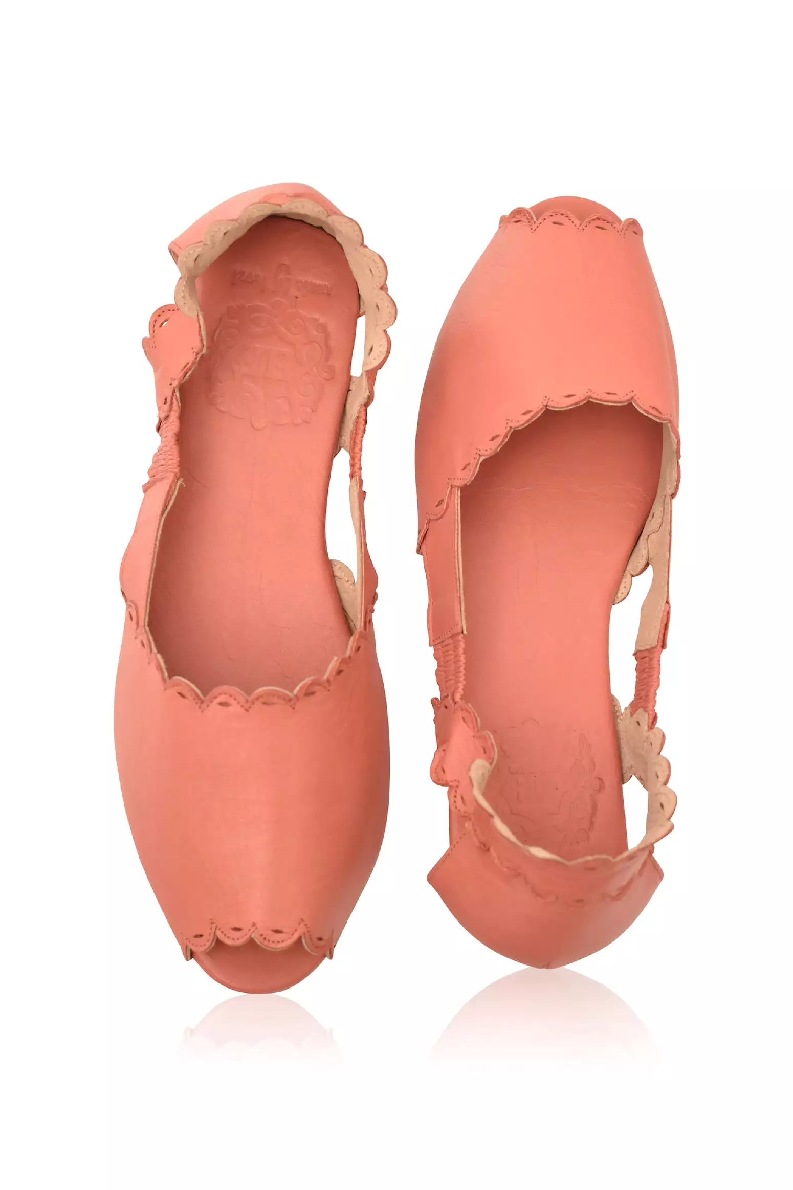 Hazy Sun Leather Flats - Size 8 & 13