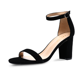 Heather Block High Heel Sandals - Sale