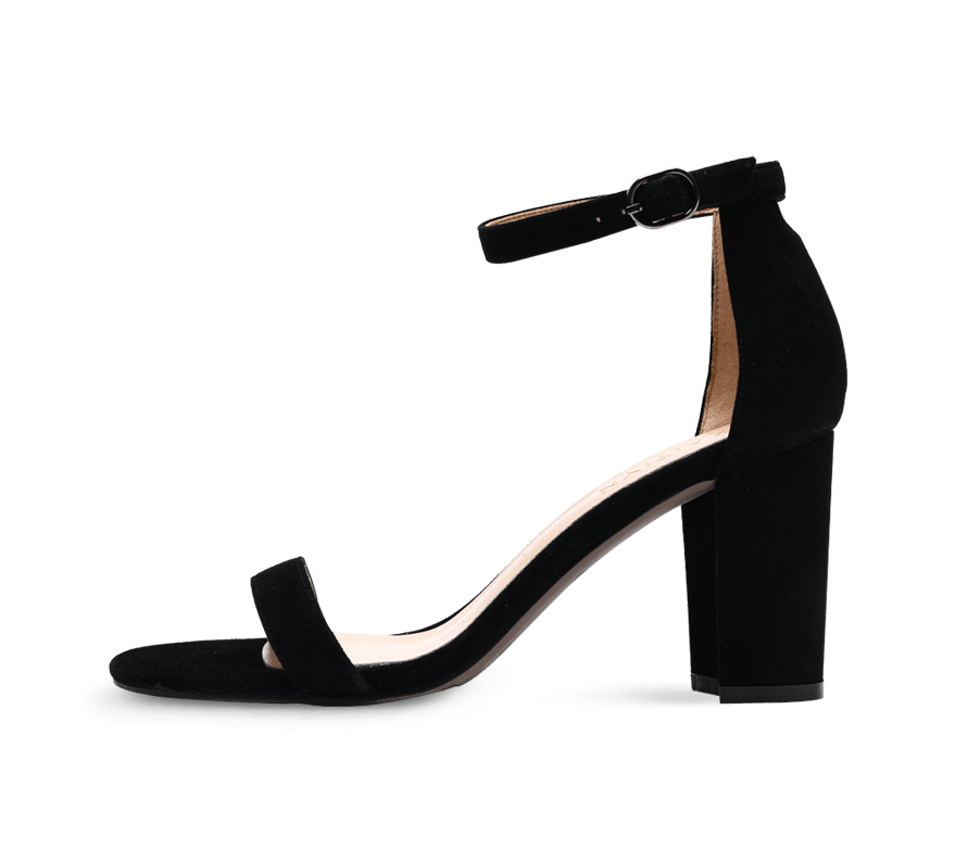 Heather Block Sandals - High Heels