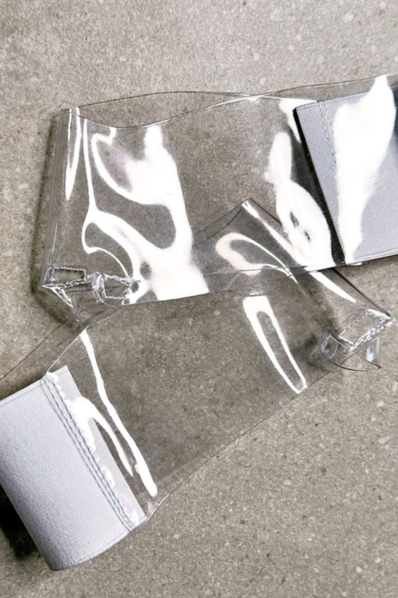 Hella Heels Stiletto Protectors - Clear & White - Best Price