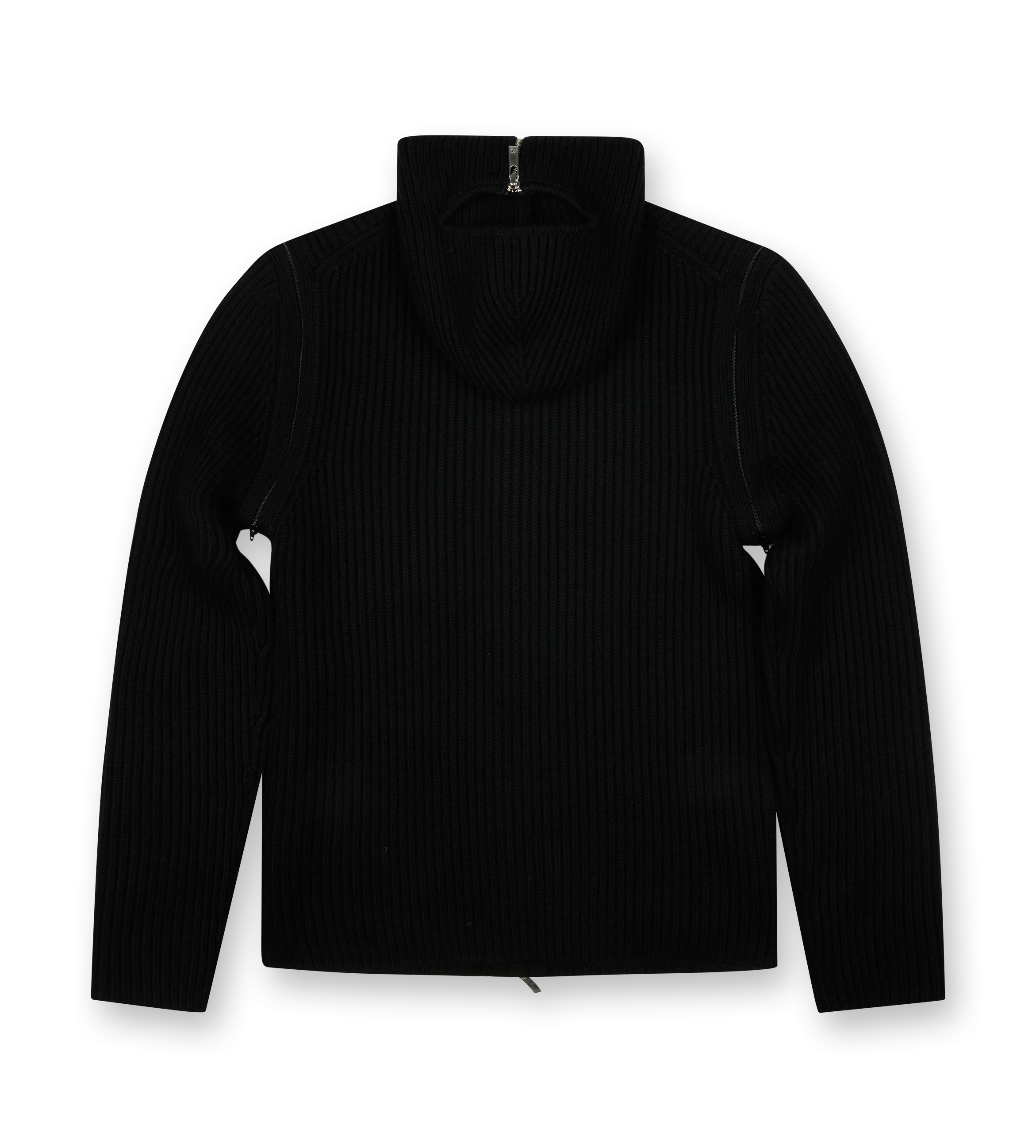 Helmut Lang Safety Balaclava Hoodie Black