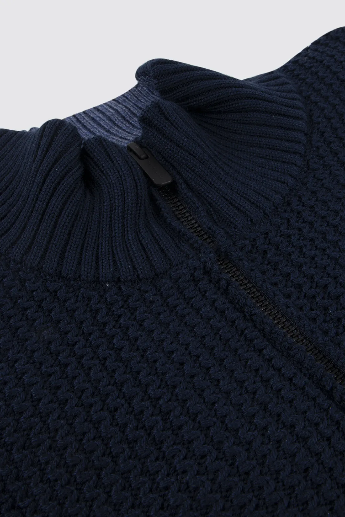 Heritage Half Zip Pullover Navy by Toorallie