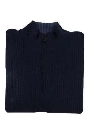 Heritage Half Zip Pullover Navy by Toorallie