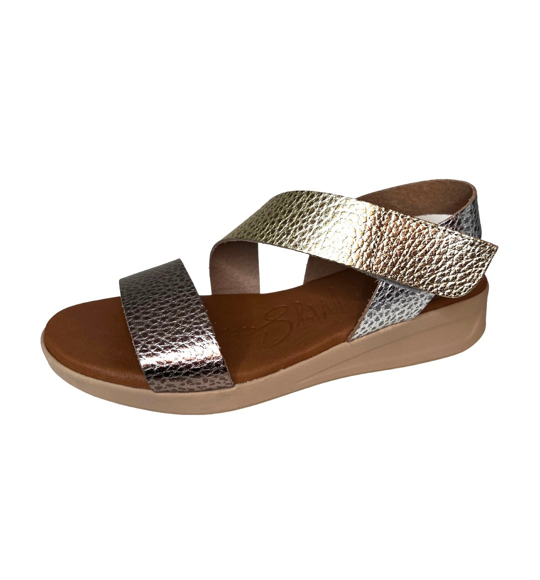 High-Grip Leather Strap Sandals