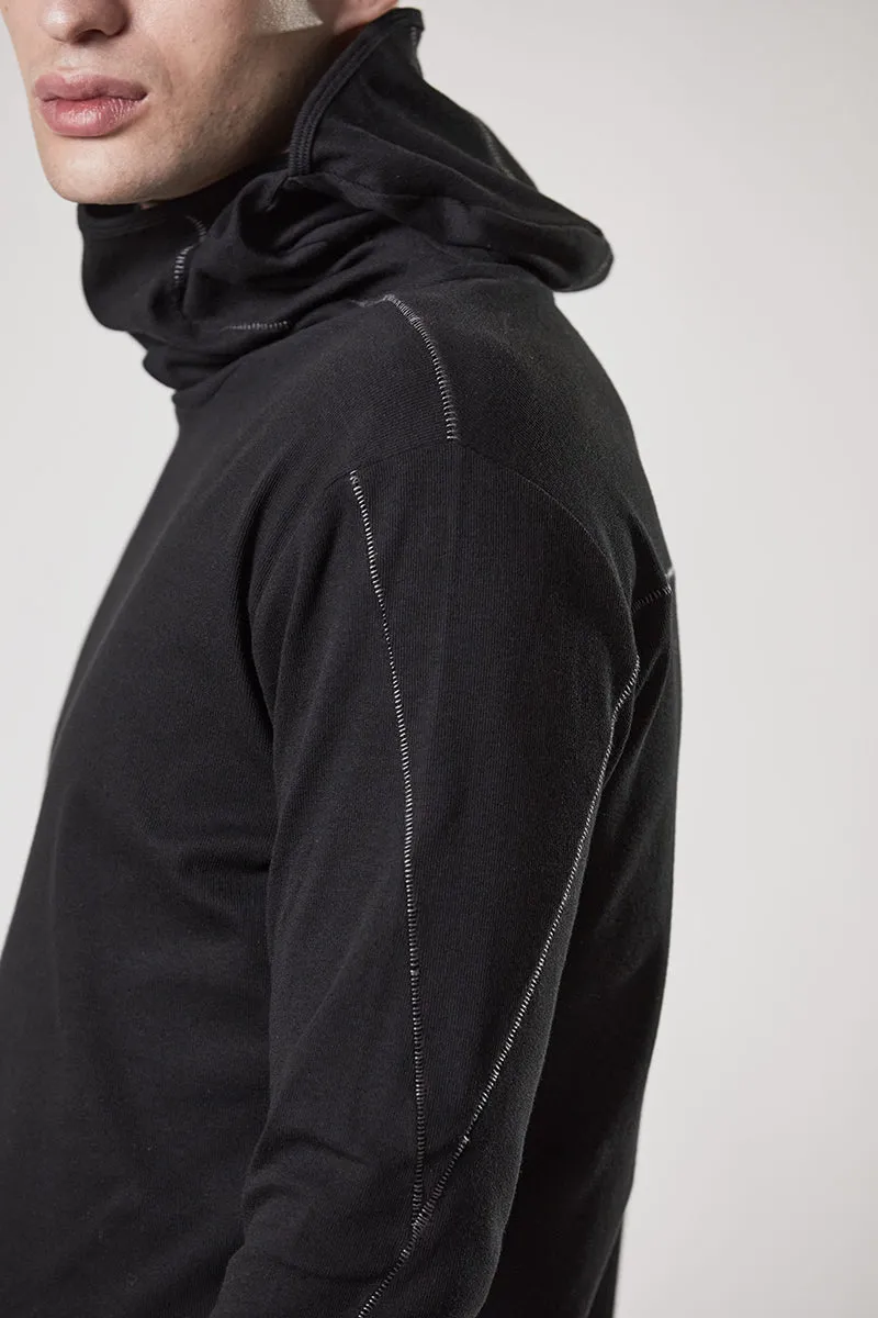 Hooded Balaclava Shirt for Men