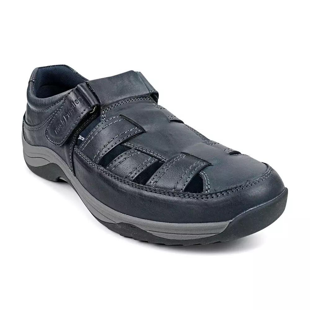 Hush Puppies Fisherman Sandal with Brick Sturdy Design.