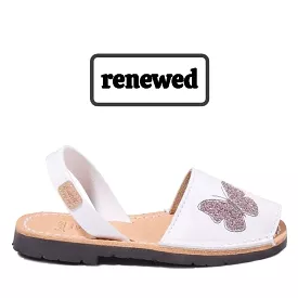 Iker 1927 Kids' Open Toe Menorcan Sandal in Renewed Leather