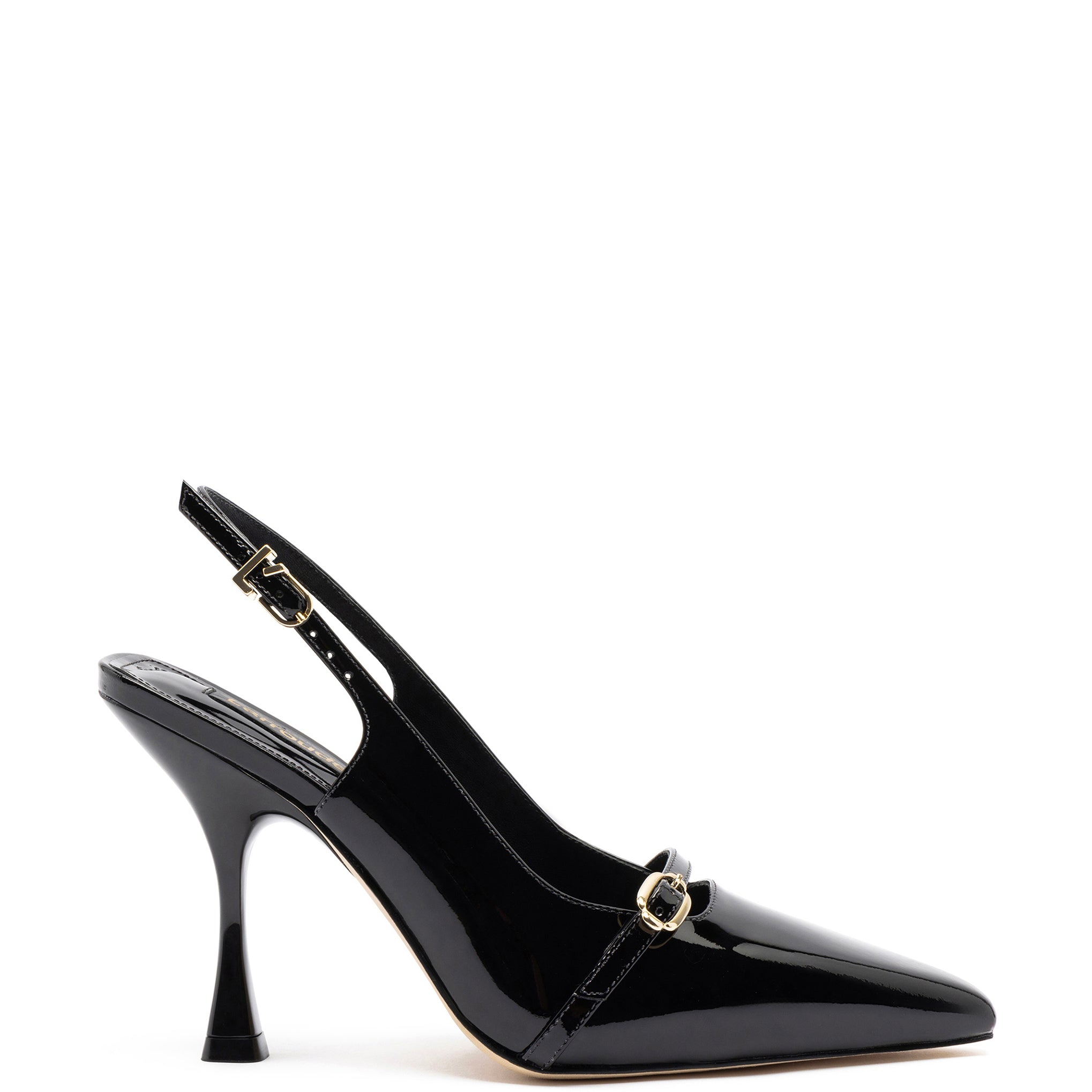 Ines Black Patent Leather Pump - Shop Now!