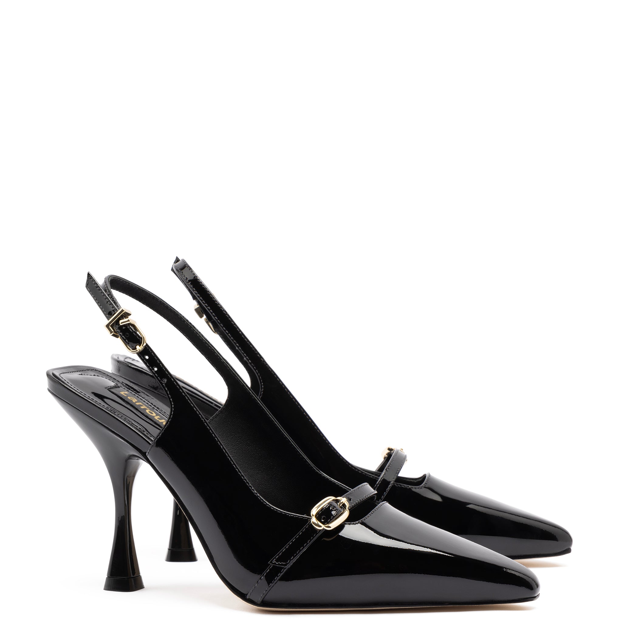 Ines Black Patent Leather Pump - Shop Now!