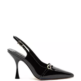 Ines Black Patent Leather Pump - Shop Now!