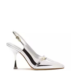 Ines Hi Silver Specchio Pump