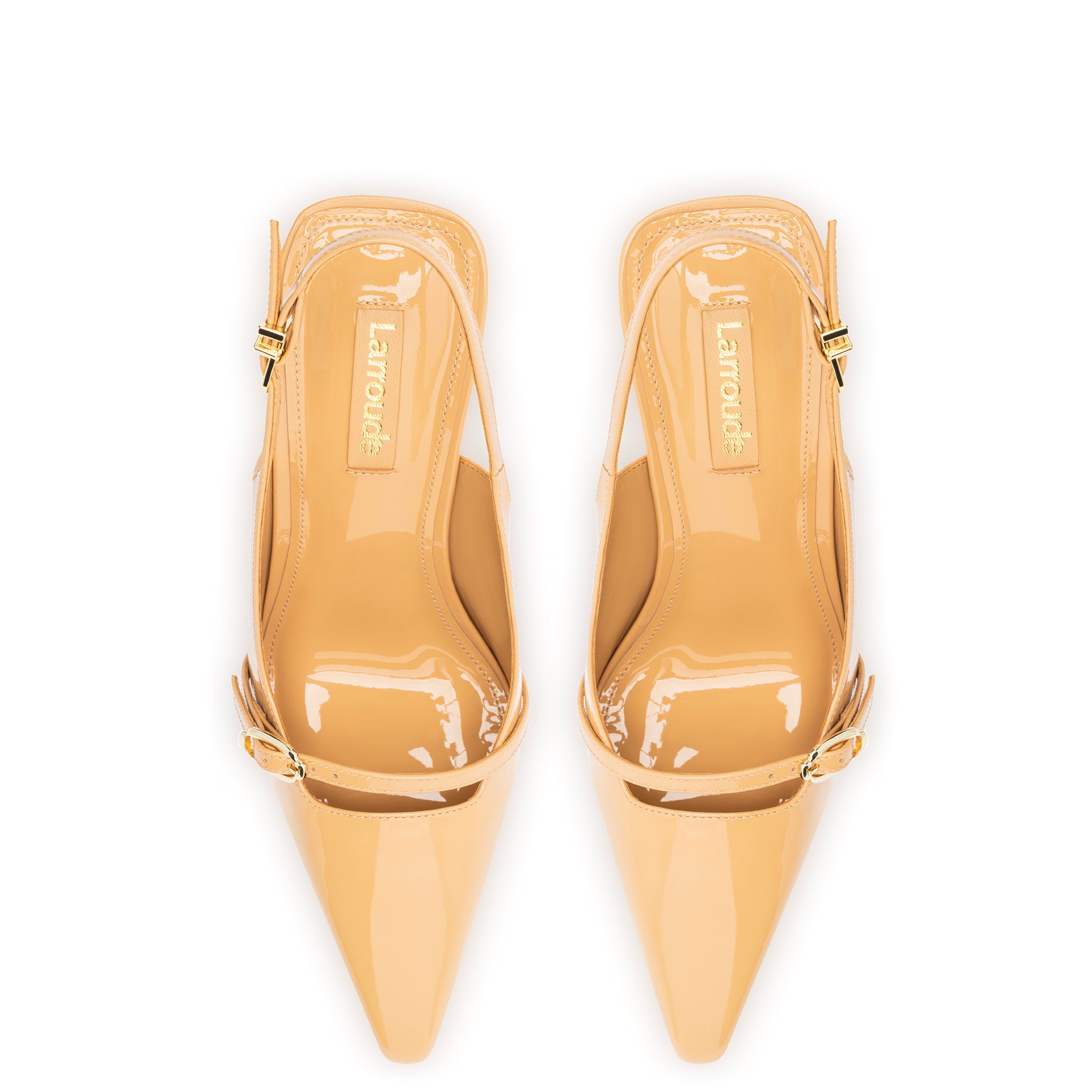 Ines Tan Patent Leather Pump