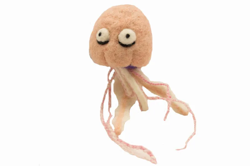 Jellyfish Wool Decoration