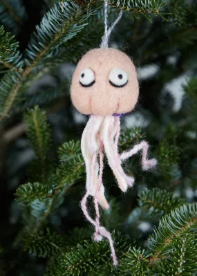 Jellyfish Wool Decoration