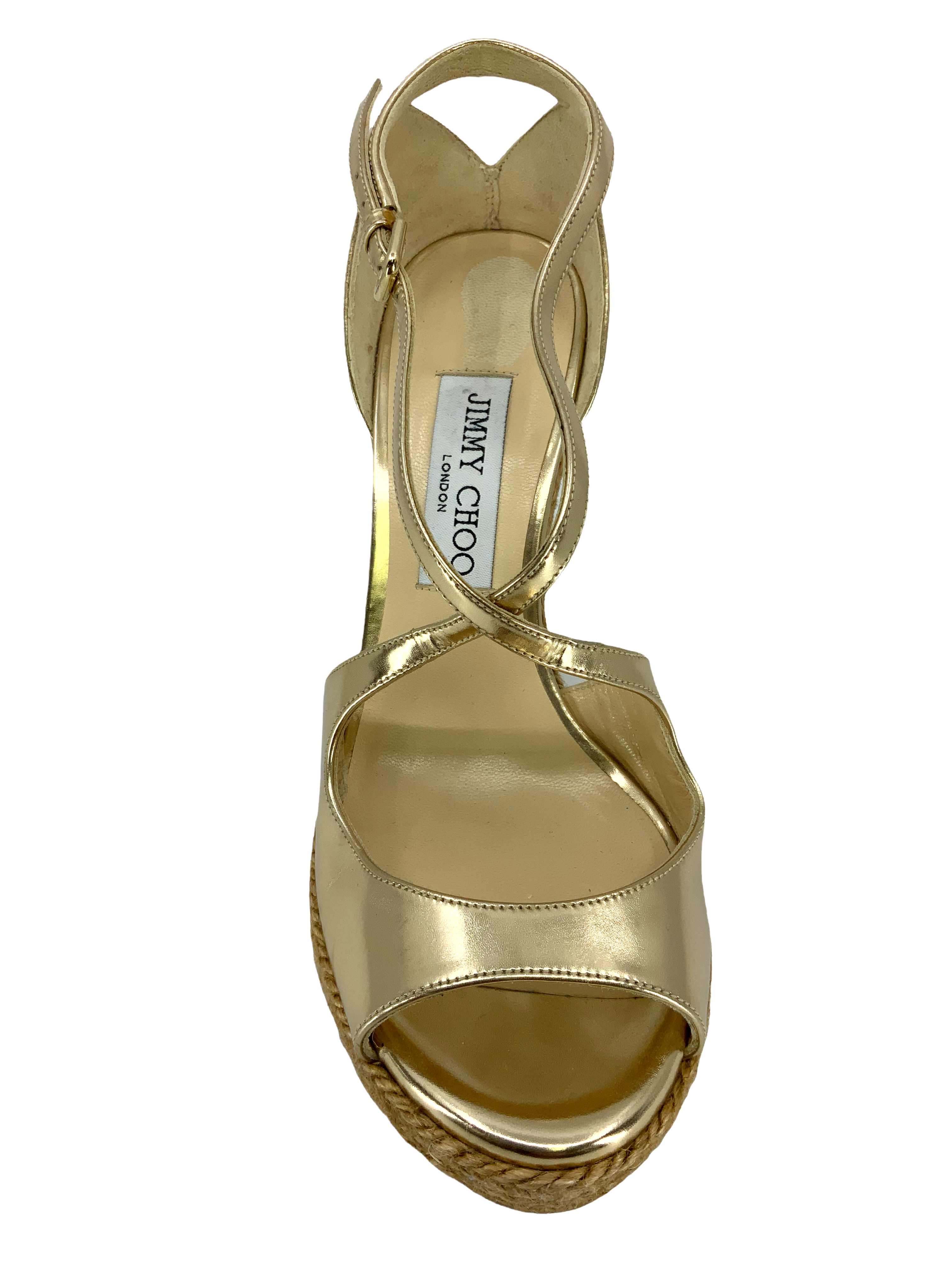 Jimmy Choo Dakota Wedge Sandals - Size 7.5 (Available in Espadrille Style)