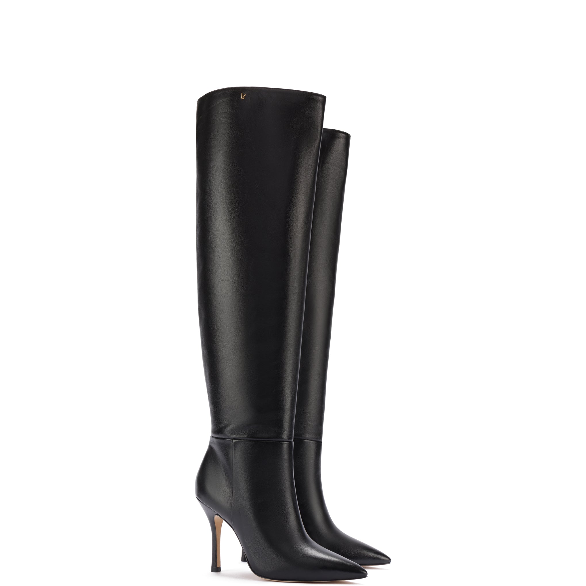 Kate Black Leather Hi Boot - The Best Choice for Style and Durability