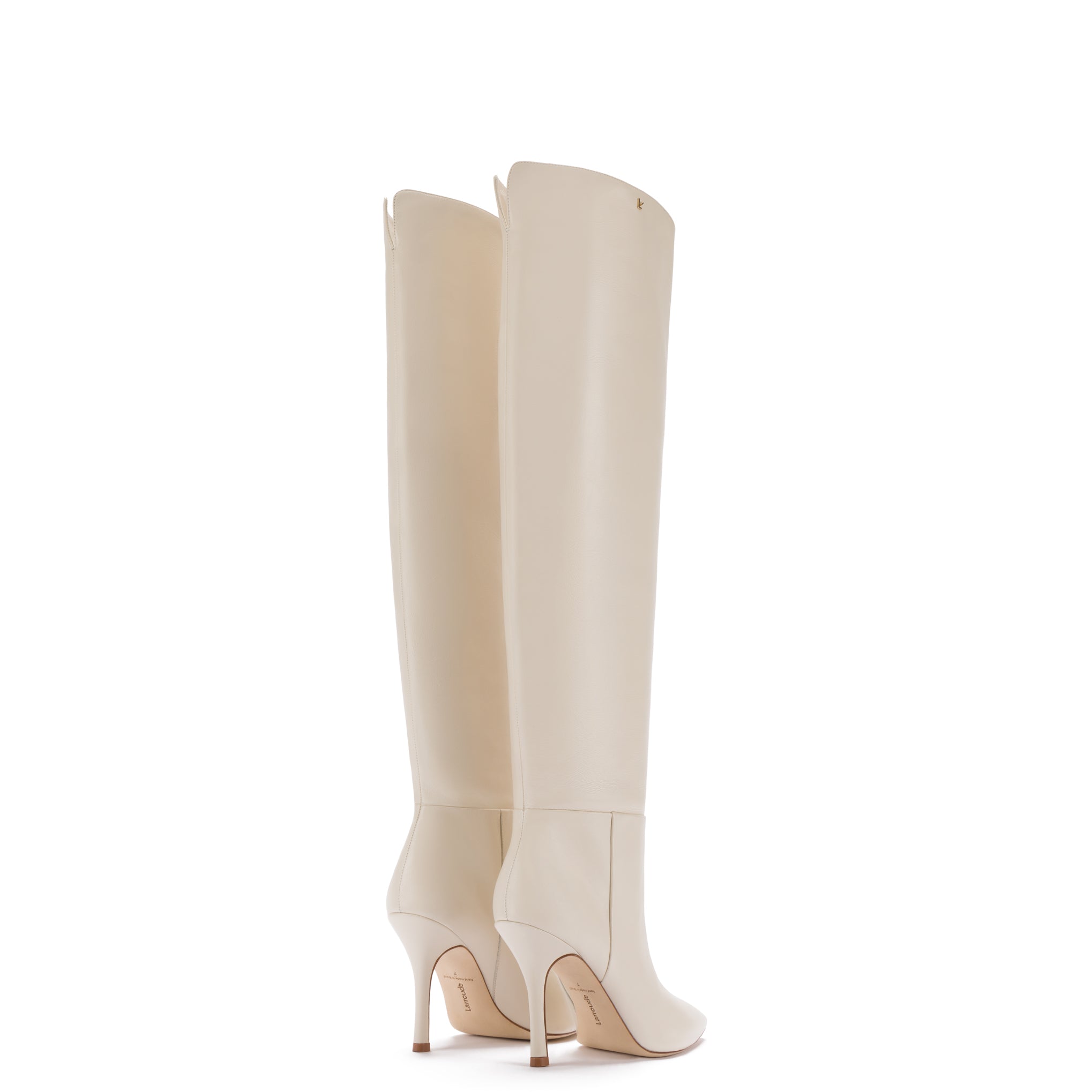 Kate Ivory Leather Boot