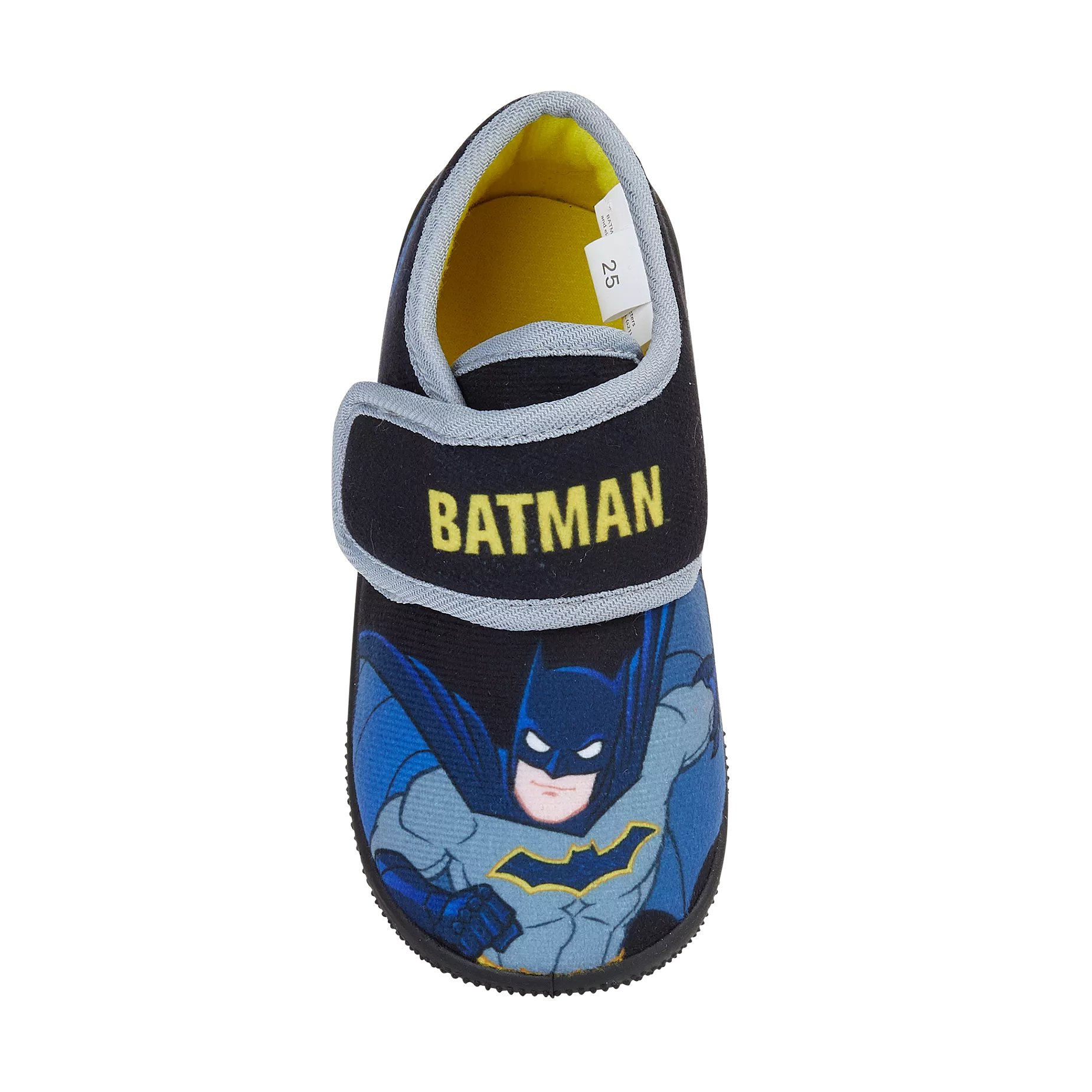 Kids Batman Bedroom Slippers Blue Boys Children DC Comics 7-12