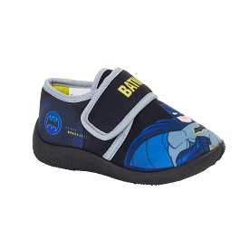 Kids Batman Bedroom Slippers Blue Boys Children DC Comics 7-12