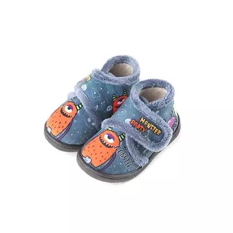 Kids Bedroom Slippers Monster Theme Sale