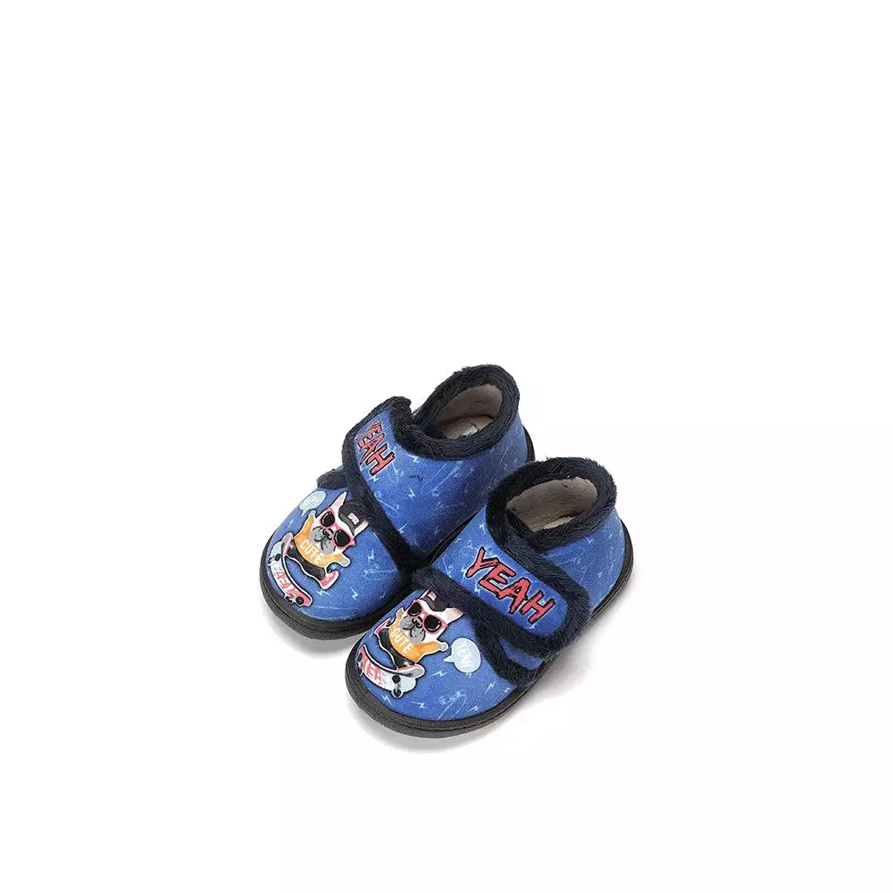 Kids Dog Theme Bedroom Slippers - Plumaflex | Sale Now | Strap Over Strap