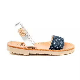 Kids' Menorcan Sandal - Renewed Leather, Open Toe - A1452