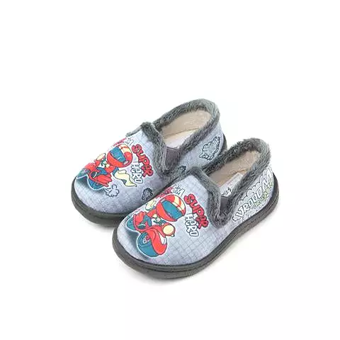 Kids Super Hero Bedroom Slippers on Sale - Plumaflex