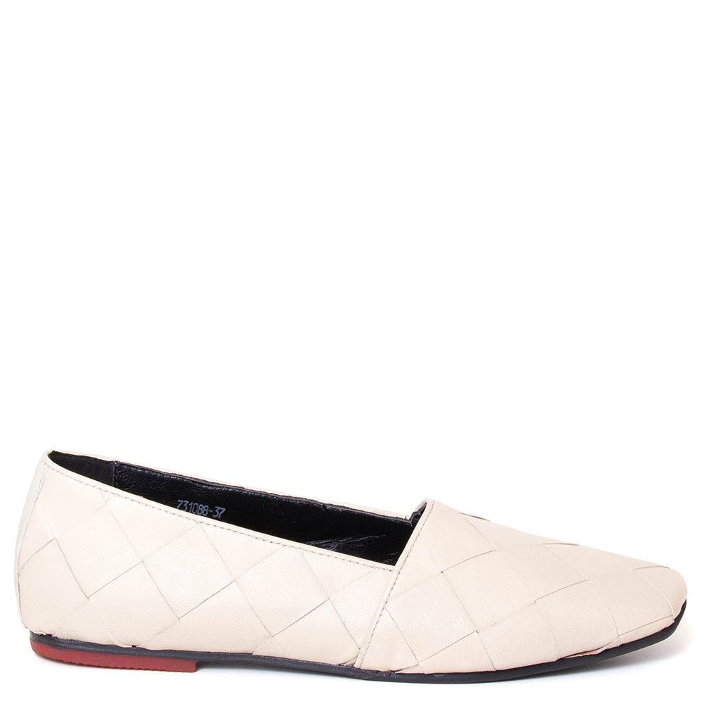 Kikka Leather Slip-on Shoe for Women