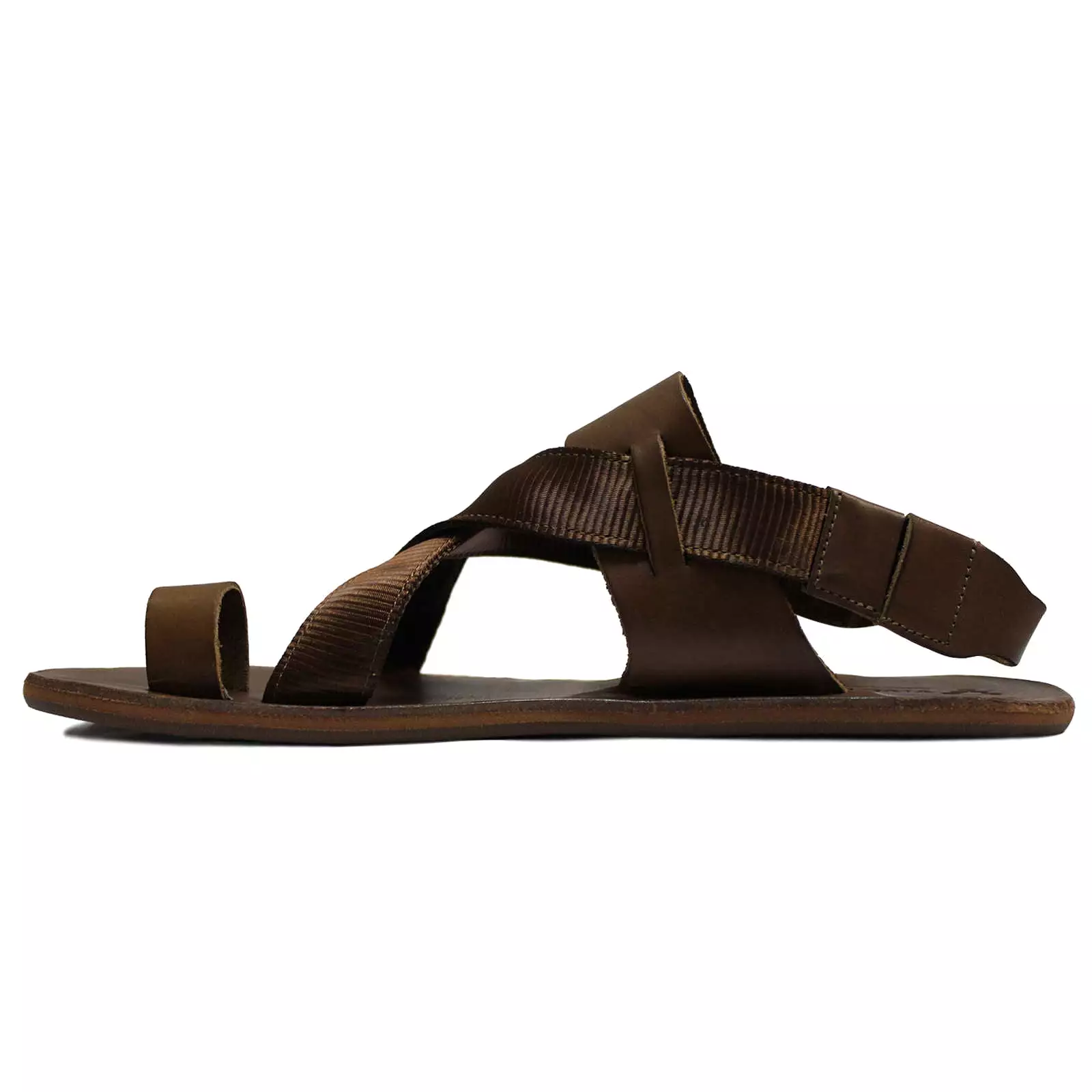 Kuru Slingback Sandals - Women's Leather Textile