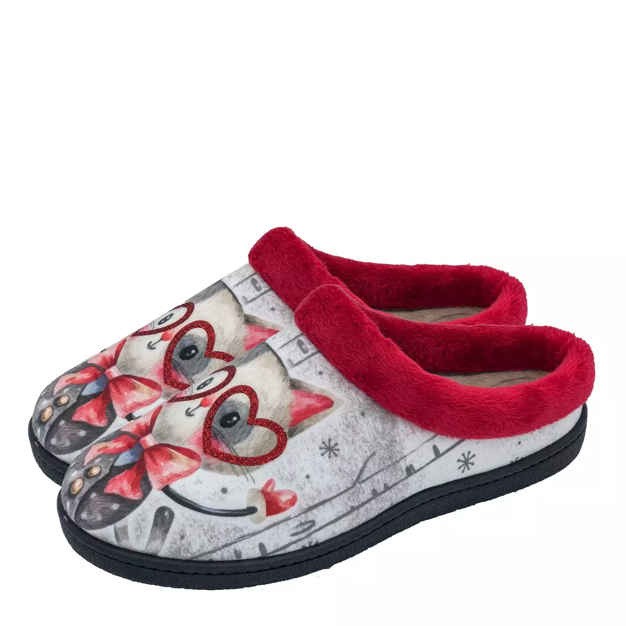 Ladies Plumaflex Memory Foam Slipper Mule - R12213