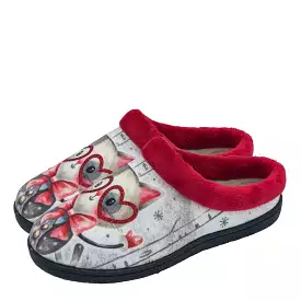 Ladies Plumaflex Memory Foam Slipper Mule - R12213