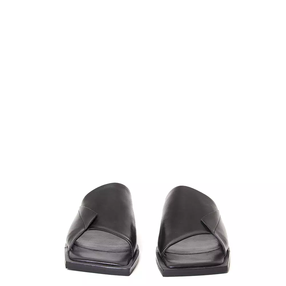 Lan Leather Slide Sandals for Women