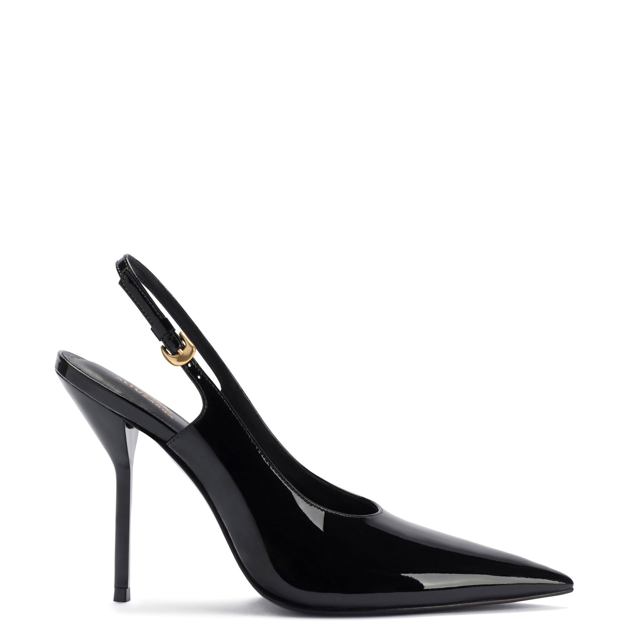 Larroudé Altuzarra Black Patent Leather Pump