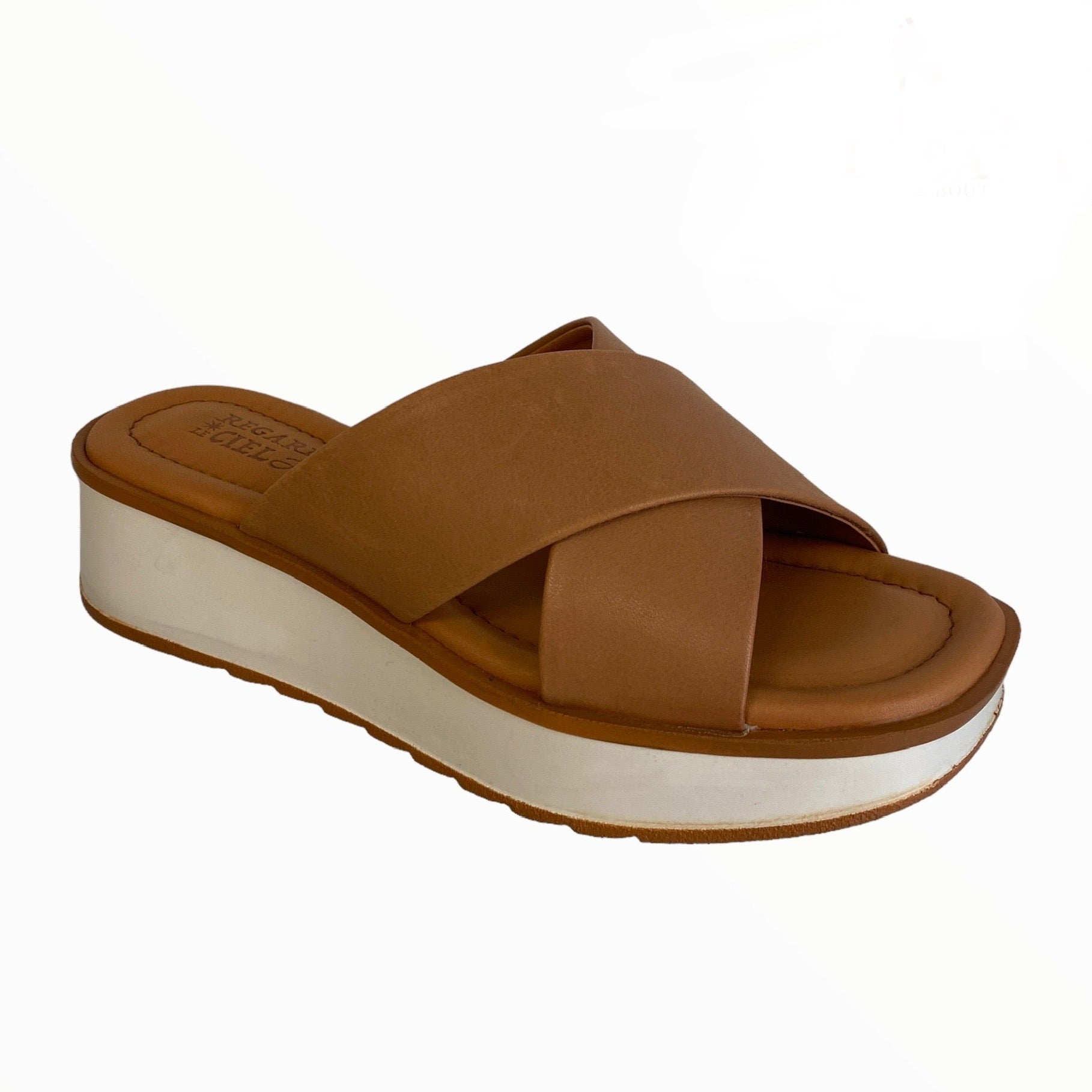 Le Ciel Walnut Mule Sandal - Showcase