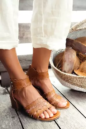 Leather Sandals for the Beach