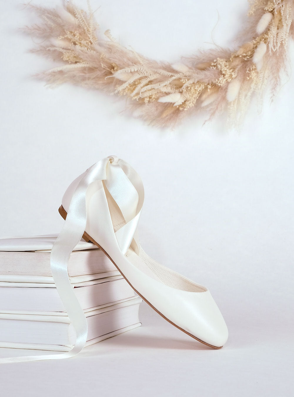 Light Ivory Sienna Ballet Flats