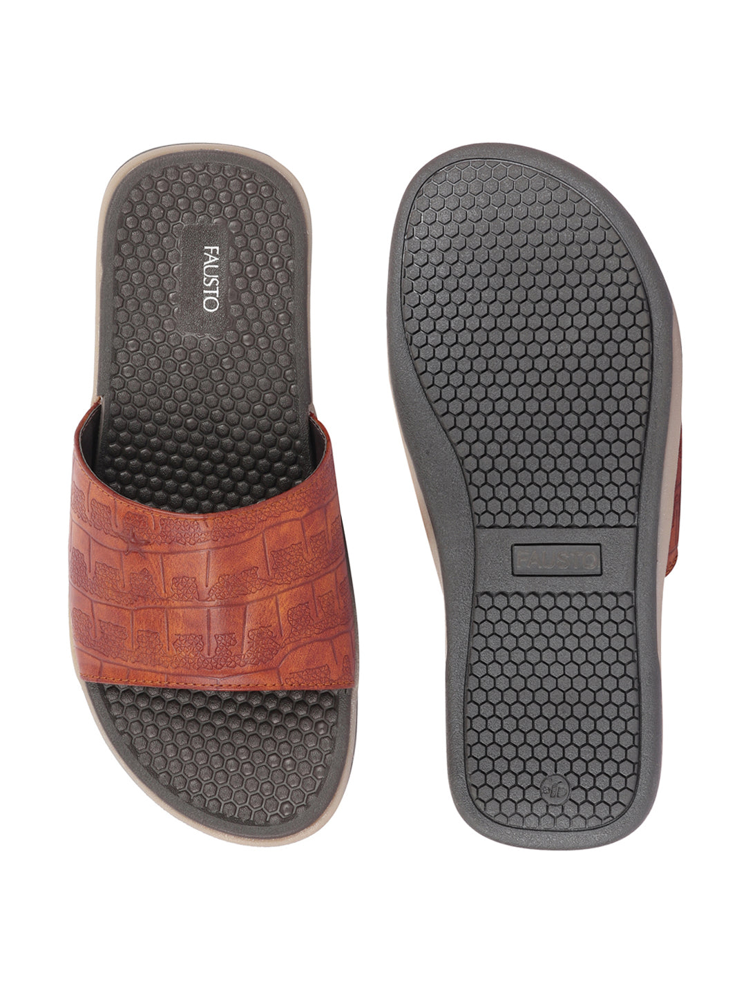 Light Open Toe Men's Slip-On Slippers Flip-Flops