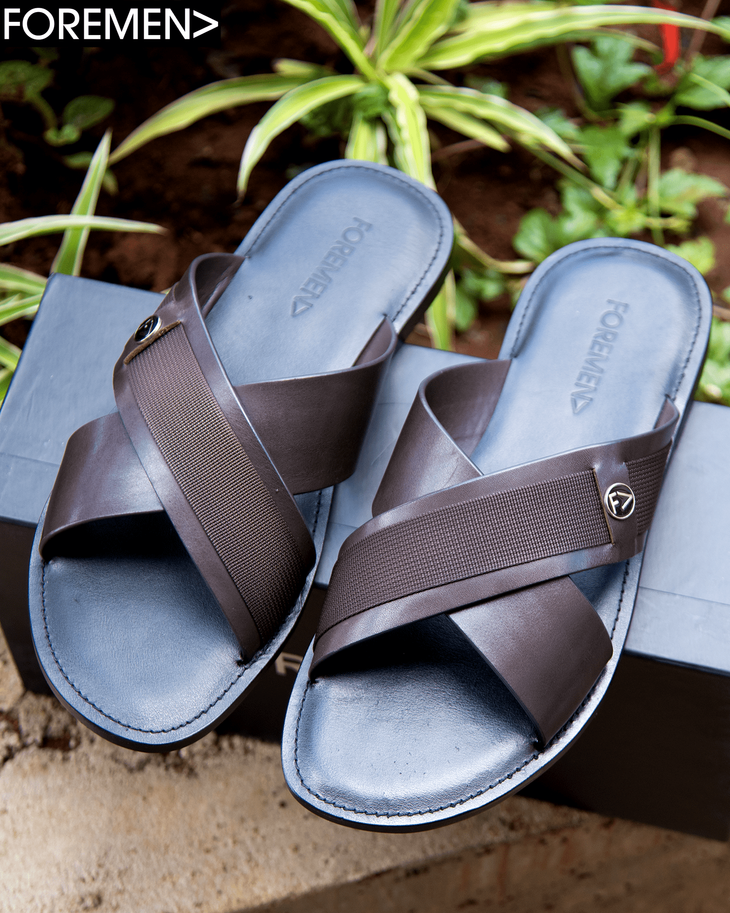 LIMA Coffee Leather Sandals | Buy Online