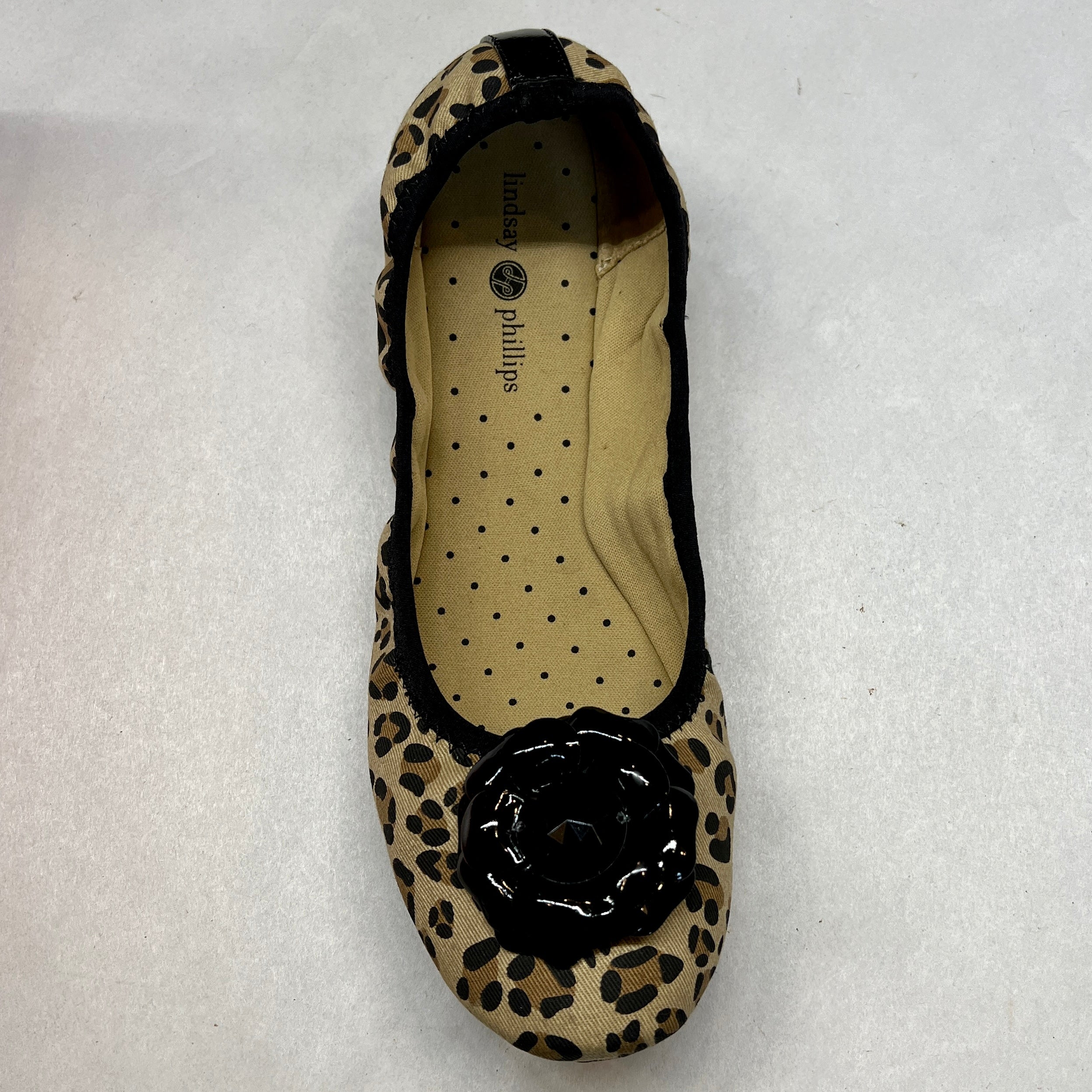 LINDSAY PHILLIPS Leopard Liz Ballet Flat - $64 MSRP