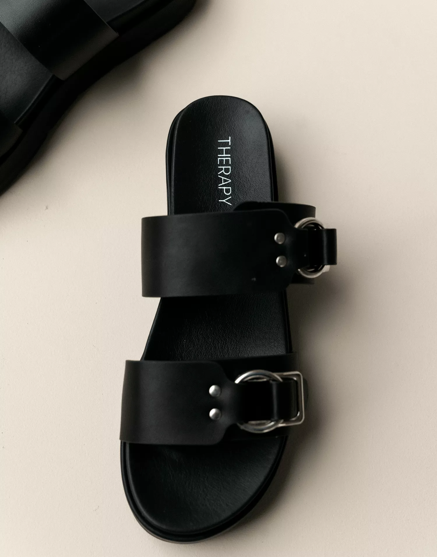 Litmus Sandals, Black - Therapy