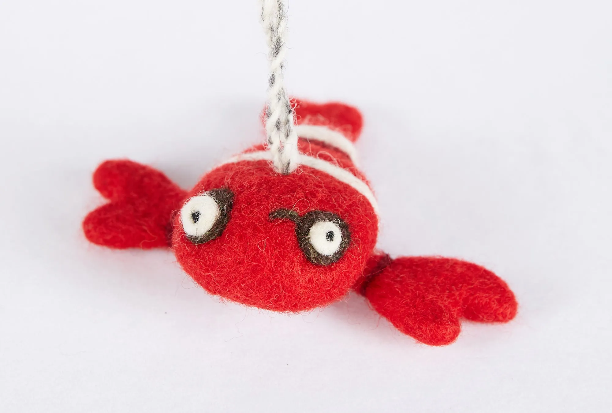 lobster wool ornament