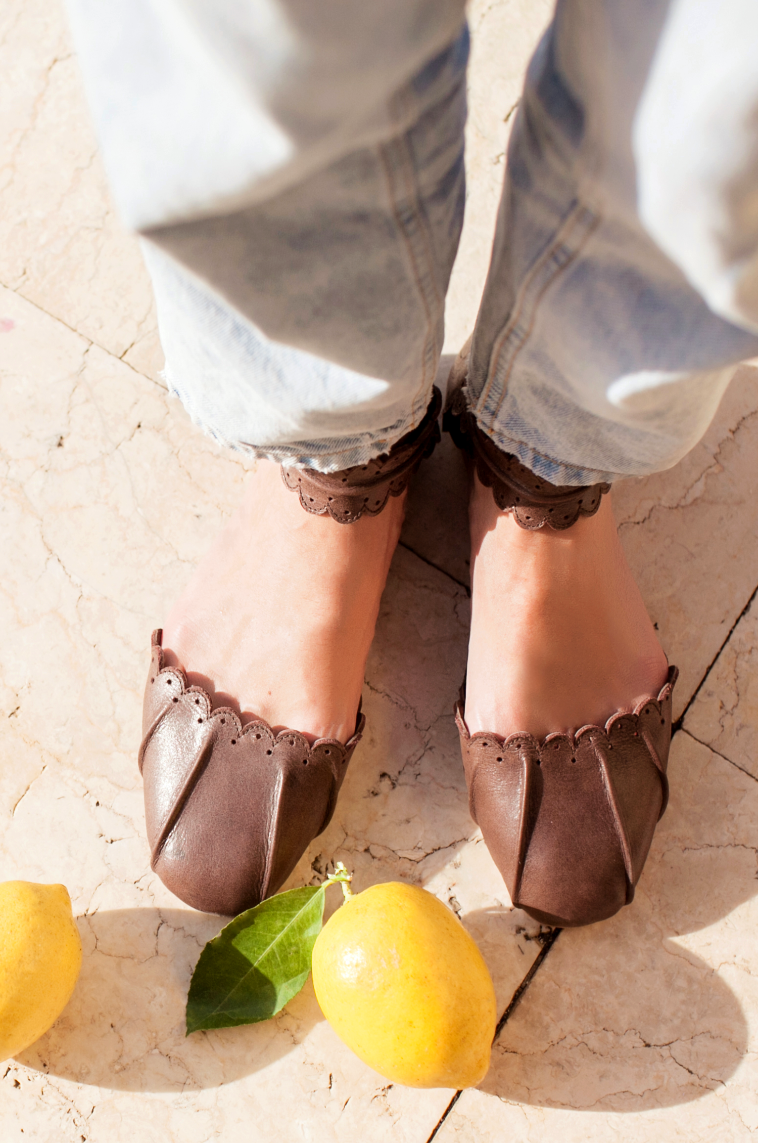 Love Bird Leather Flats - Size 7 and 13: Shop Now