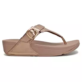 Lulu Women's Adjustable Toe Post Sandals (Leather)