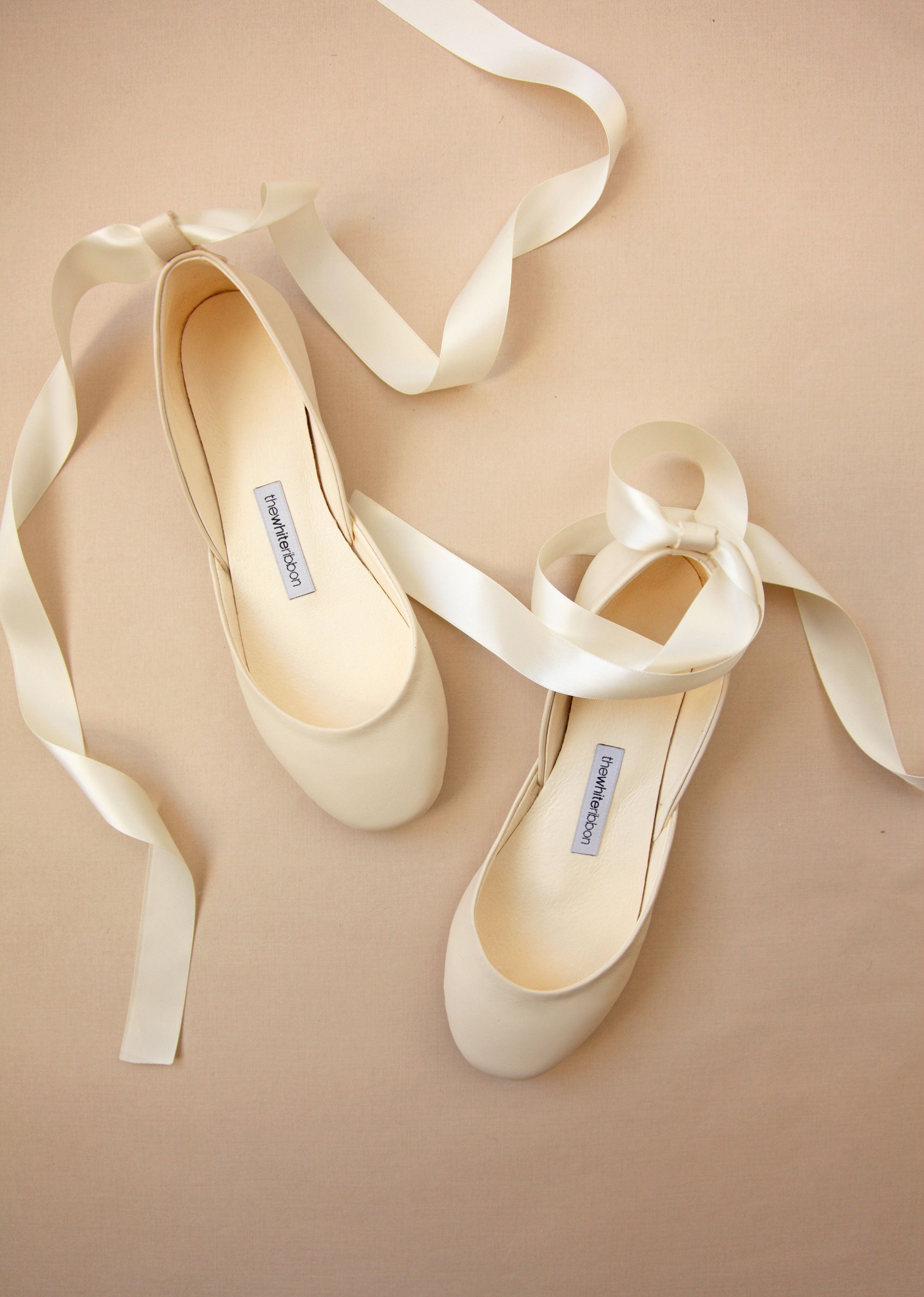 Luna Ballet Flats - Ivory