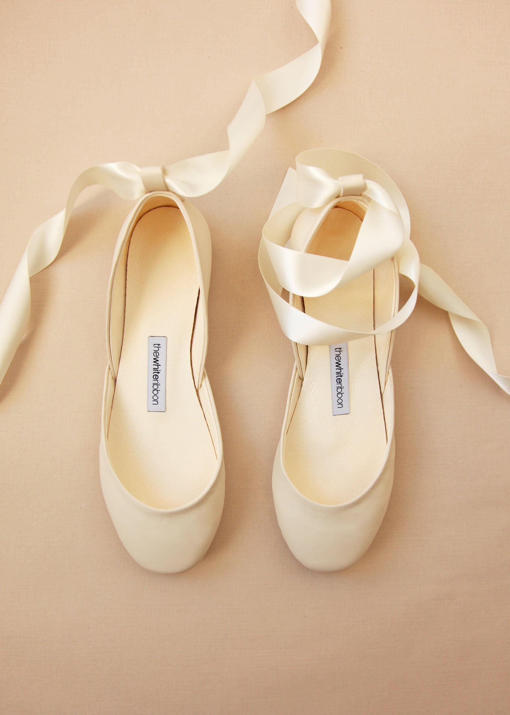 Luna Ballet Flats - Ivory