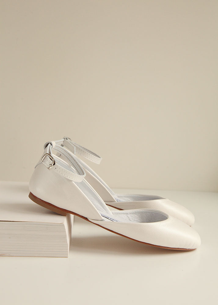 Luna Ballet Flats - Pearl Ivory Special Edition