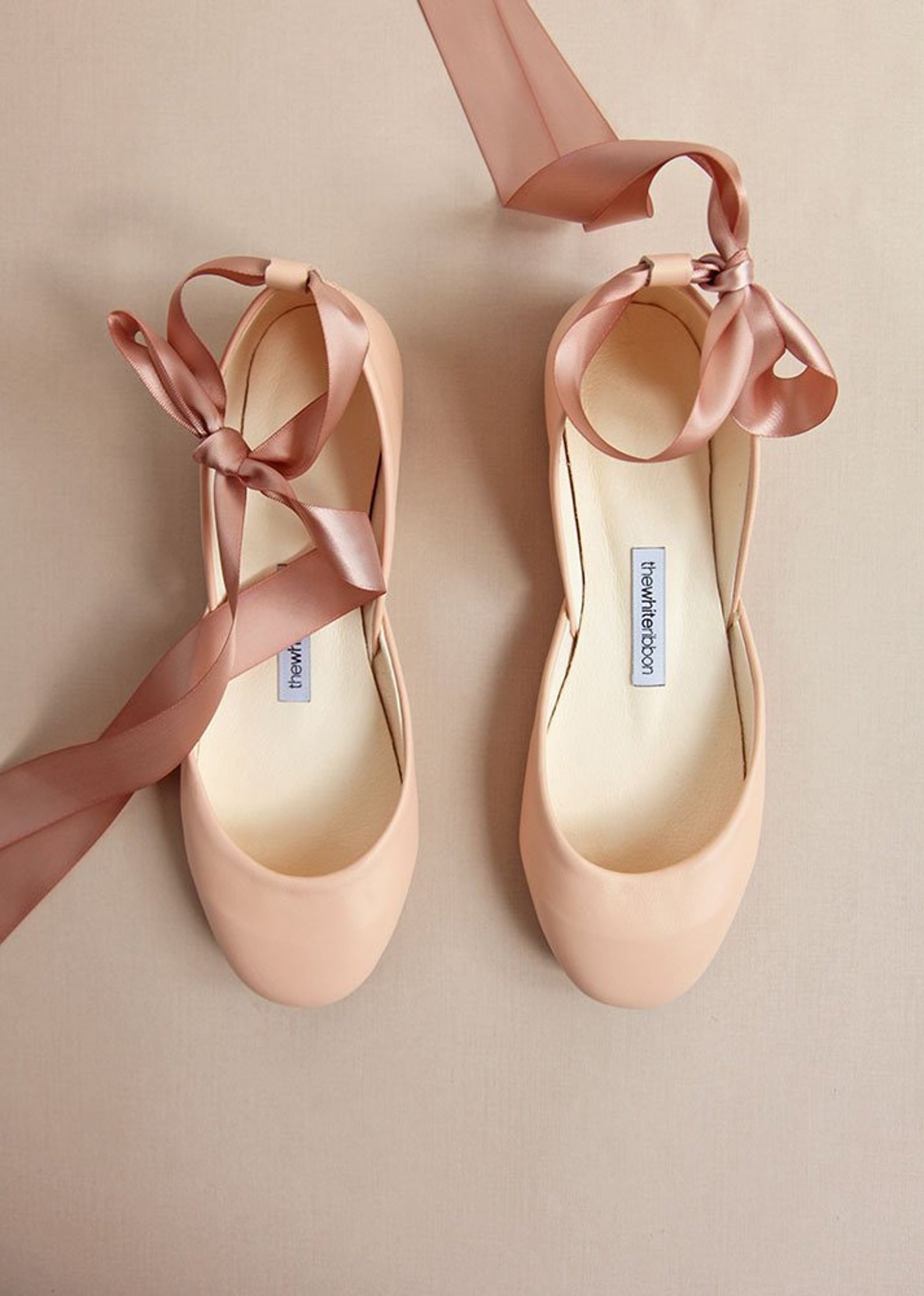 Luna Peach Nude Ballet Flats