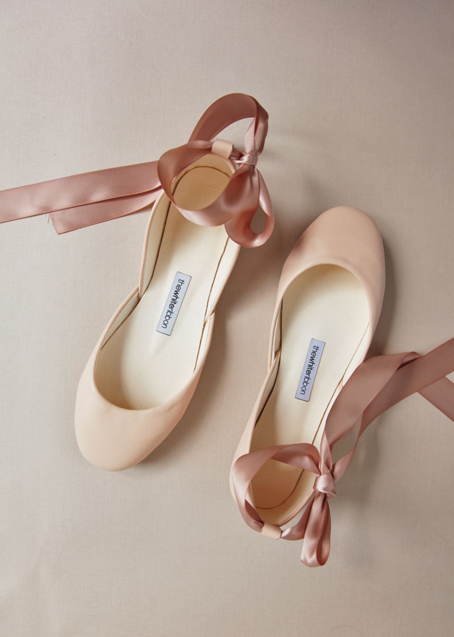 Luna Peach Nude Ballet Flats