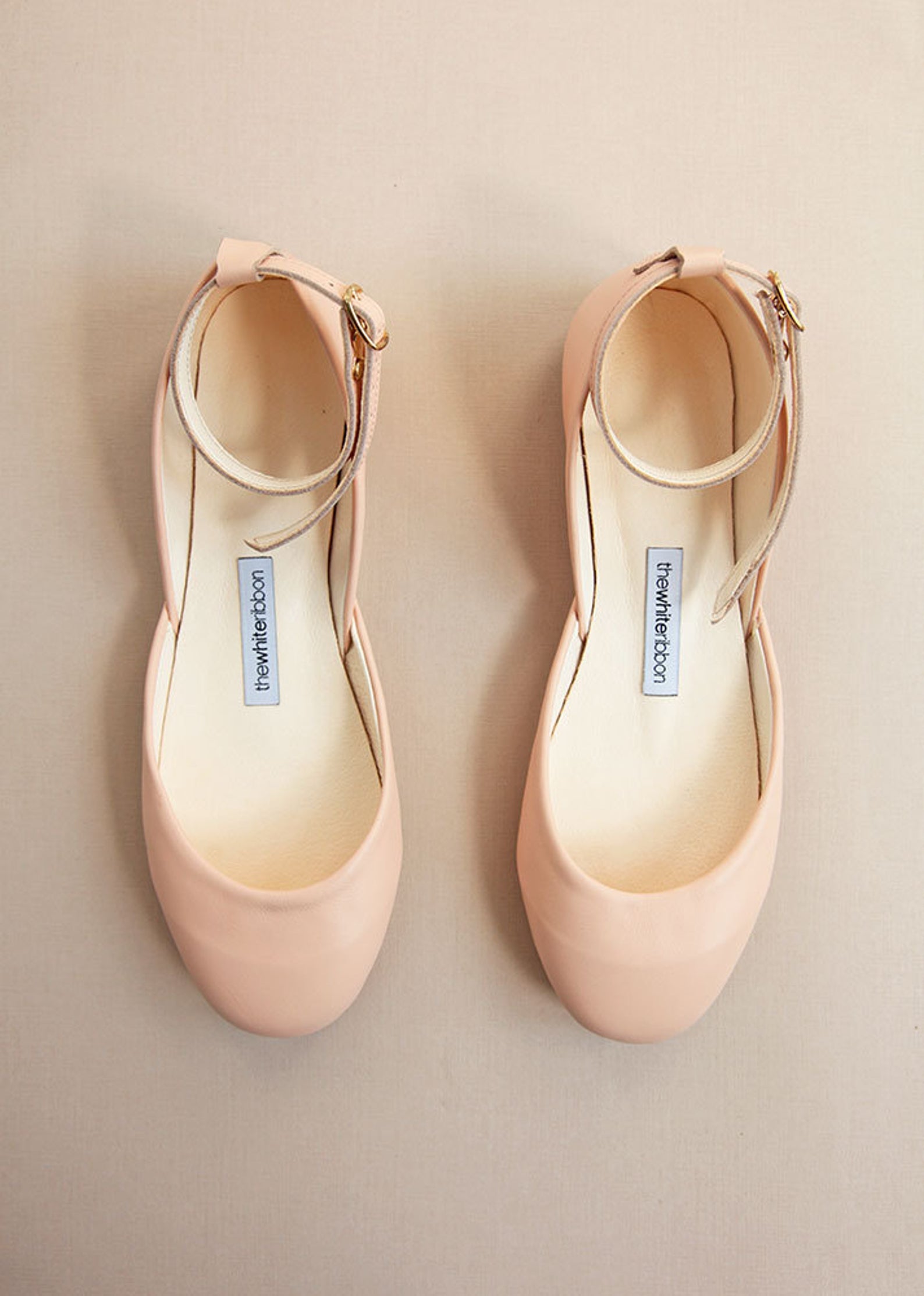 Luna Peach Nude Ballet Flats